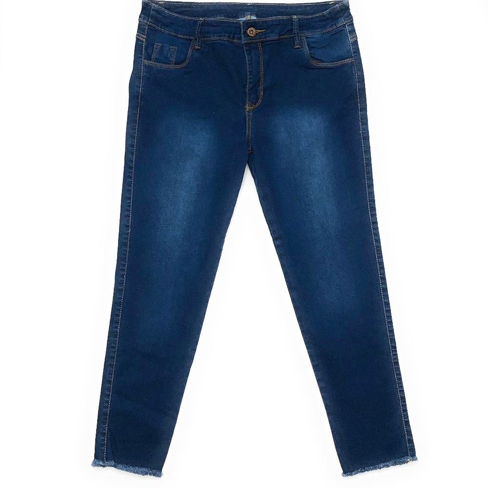 Skinny high waist blue jeans | Colombian Jeans